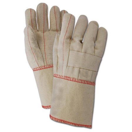 MAGID Heater Beater 97KBT 24 oz Cotton Canvas Hot Mill Gloves, 12PK 97KGT